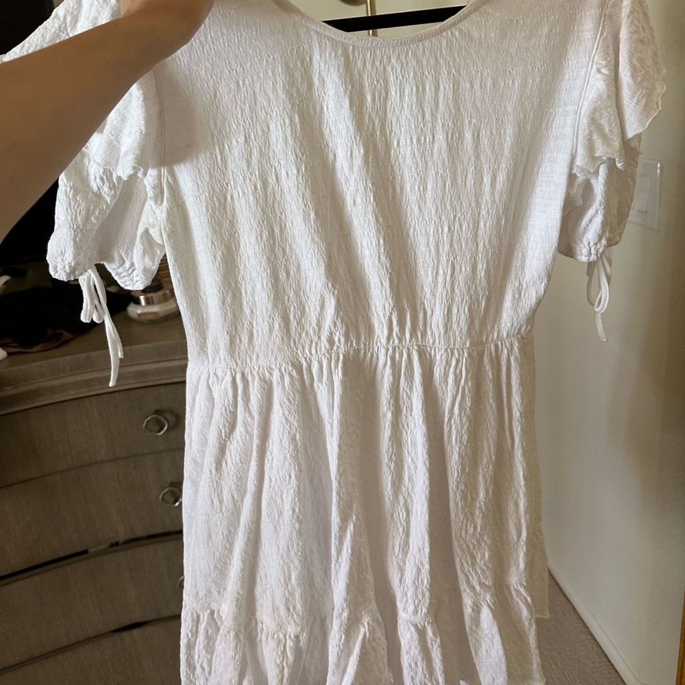 Free people beach white dress